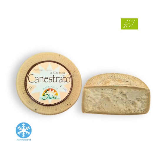 BIO Formaggio Caprino Canestrato – Traditioneller Ziegenkäse aus Sardinien