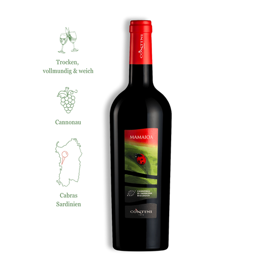 BIO Mamaioa Rosso – Cannonau di Sardegna DOC Contini