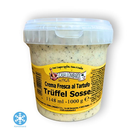 Crema al Tartufo – italienische Trüffelsoße von Casa Lombardi für Trüffel Pasta