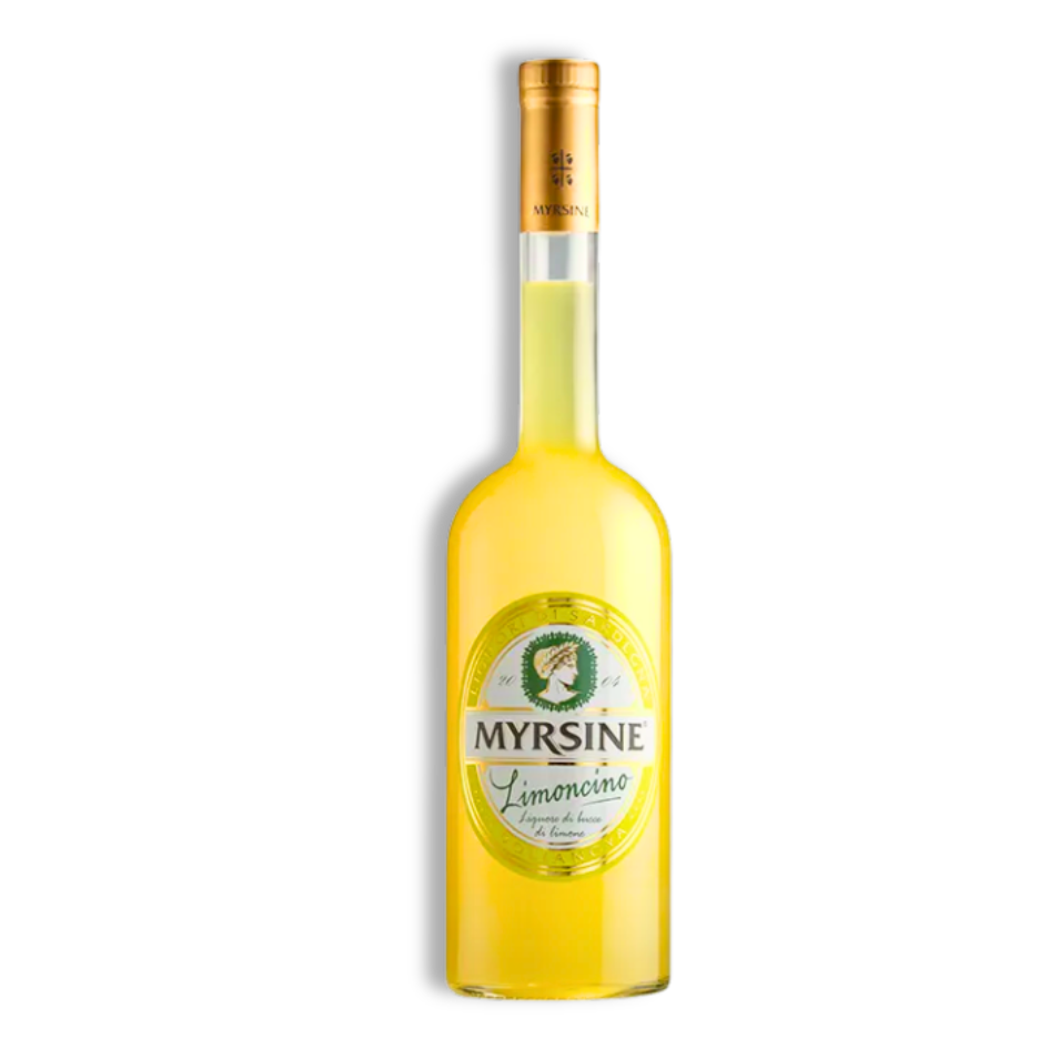 Limoncino Myrsine - Sardischer traditioneller Likör Limoncello