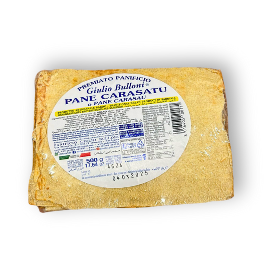 Pane Carasau (Carasatu)- traditionelles Fladenbrot aus Sardinien von Giulio Bulloni eckig