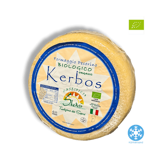BIO Pecorino "Kerbos" – biologischer Schafskäse - Mild/Süß