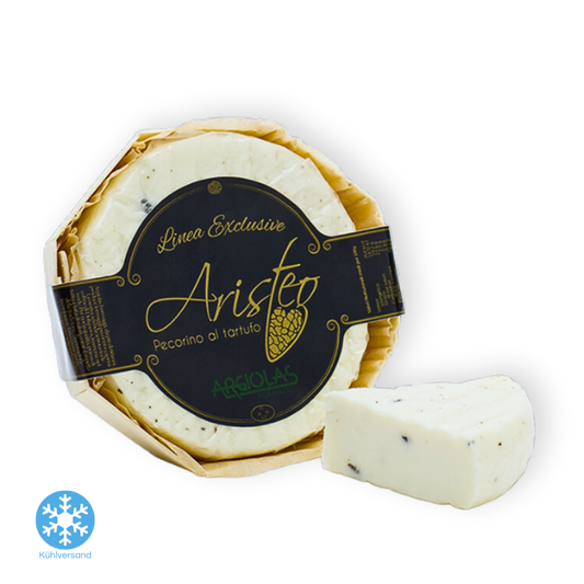 Pecorino Weichkäse mit Trüffel von Argiolas aus Sardinien
