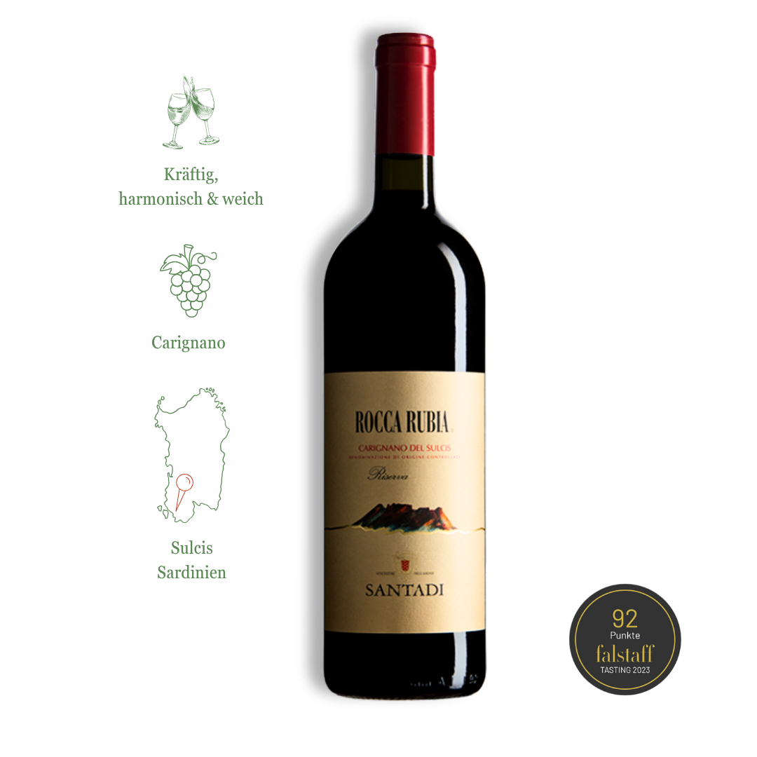 Rocca Rubia Riserva – Carignano del Sulcis DOC