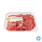 Antipasti Italiano mit Coppa, Mailänder Salami und Prosciutto Crudo