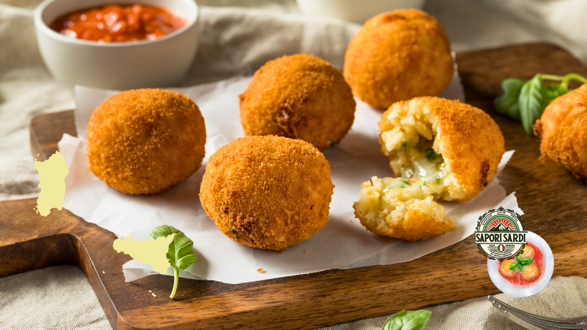 Arancini Rezept – Knusprige Reisbällchen mit Mozzarella-Füllung ... Arancini Rezept – Knusprige Reisbällchen mit Mozzarella-Füllung ...