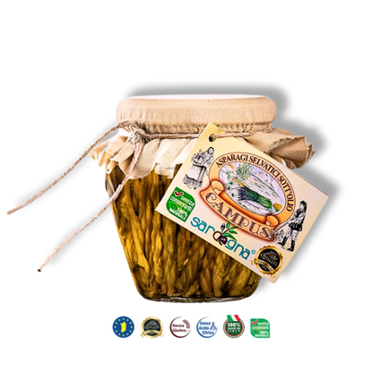 Asparagi Selvatici Sott’Olio – Wilder Spargel in Olivenöl von Campus aus Sardinien