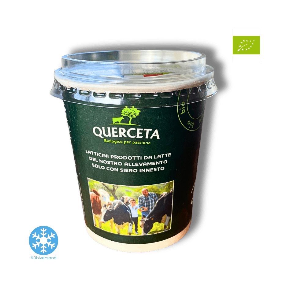 BIO Burrata. Cremig und mild aus Apulien von Querceta.