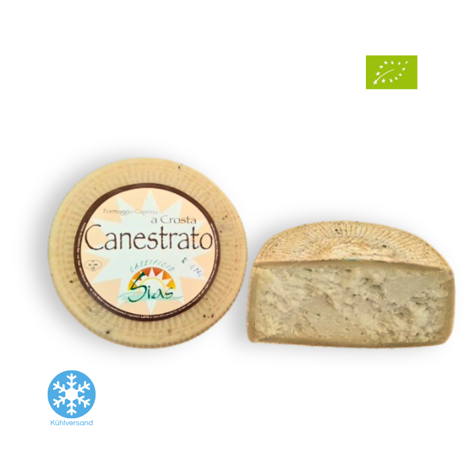 BIO Formaggio Caprino Canestrato – Traditioneller Ziegenkäse aus Sardinien
