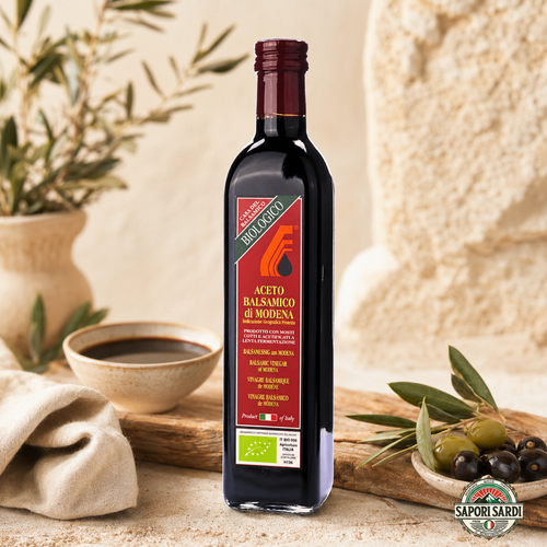 BIO Aceto Balsamico di Modena - Rosso - italienischer BIO Essig von Casa del Balsamico - Sapori Sardi