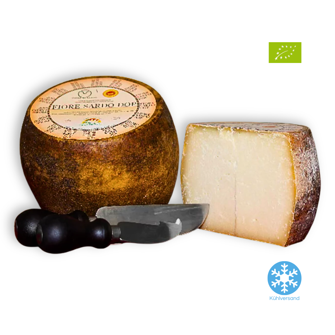 BIO Fiore Sardo DOP - Traditioneller Schafskäse aus Rohmilch aus Sardinien