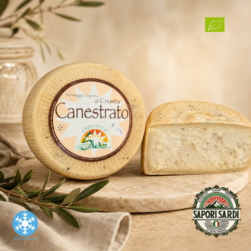 BIO Formaggio Caprino Canestrato – Traditioneller Ziegenkäse aus Sardinien