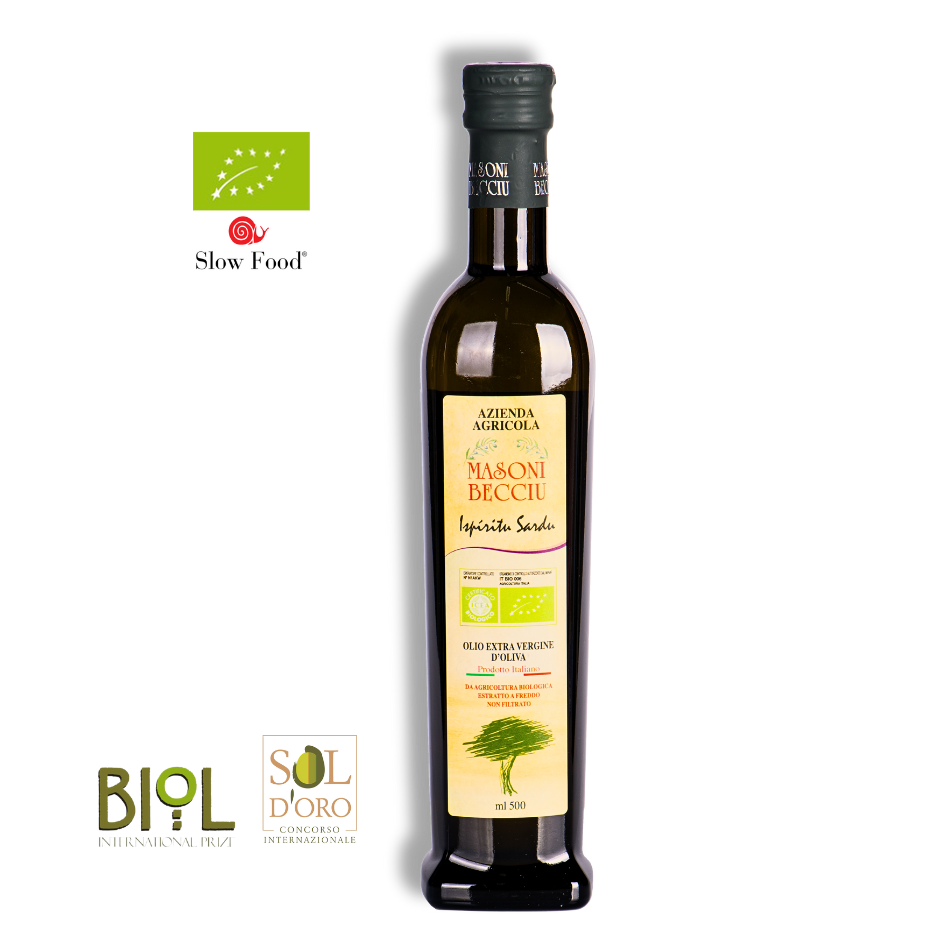 BIO Olivenöl Extra Vergine - Ispiritu Sardu von Masoni Becciu aus Sardinien