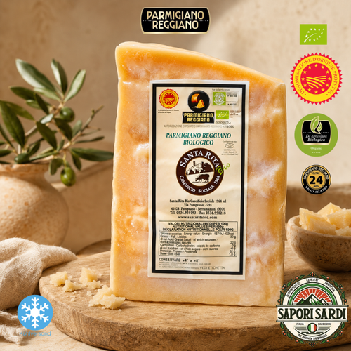 BIO Parmigiano Reggiano 24 Monate Reifung von Santa Rita.