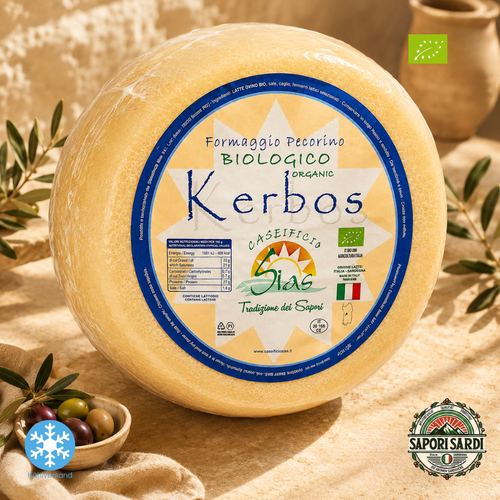 BIO Pecorino "Kerbos" – biologischer Schafskäse aus Sardinien - Mild/Süß