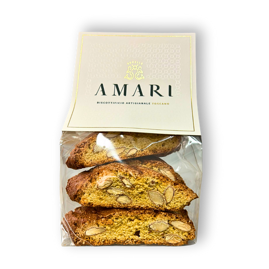 Cantuccini con Mandorle - Original & handgefertigte italienische Kekse mit Mandeln 