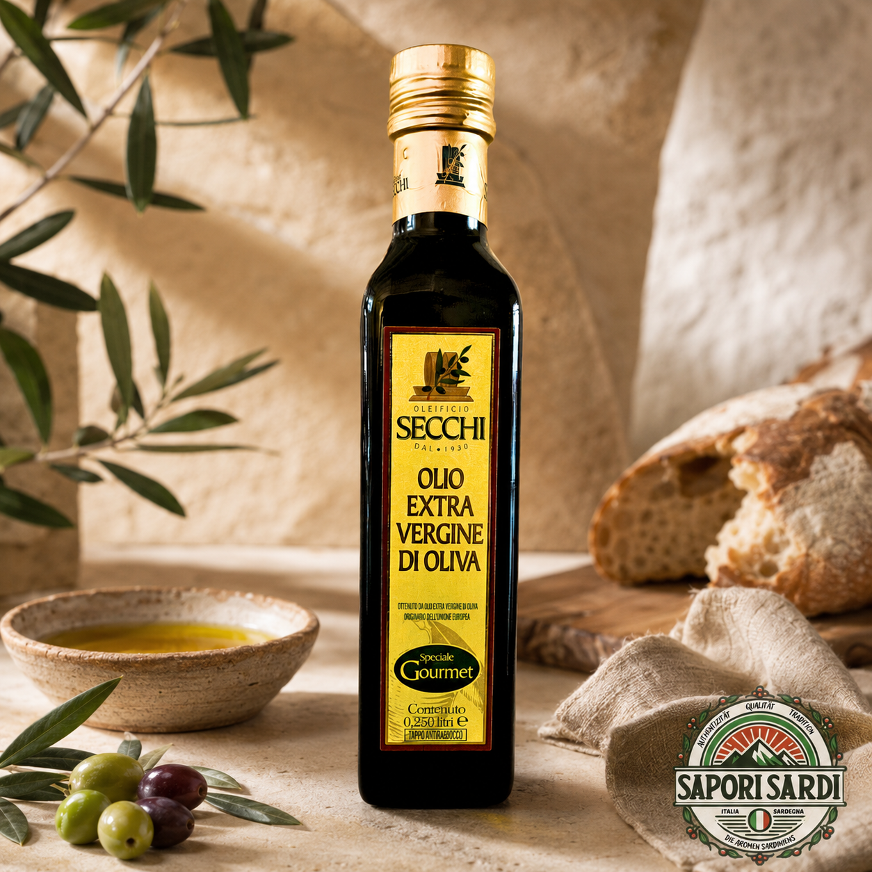Secchi – Olio Extra Vergine di Oliva - 0,25l