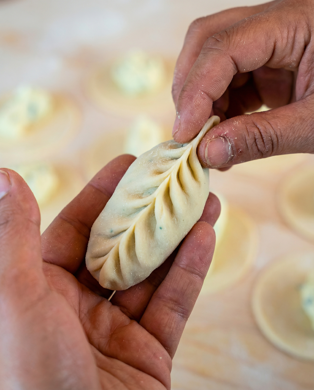 Handgemachte Culurgiones