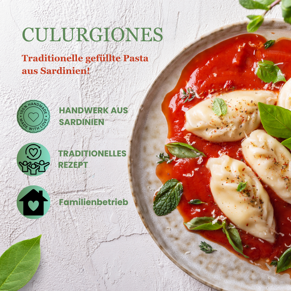 Culurgiones aus Sardinien - Pasta