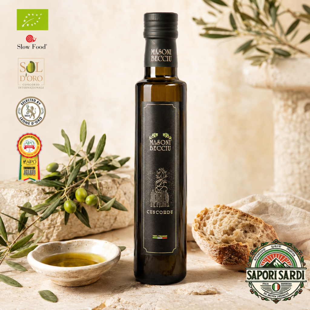 Cuncordu - BIO Premium Olivenöl Extra Vergine aus Sardinien - samtig