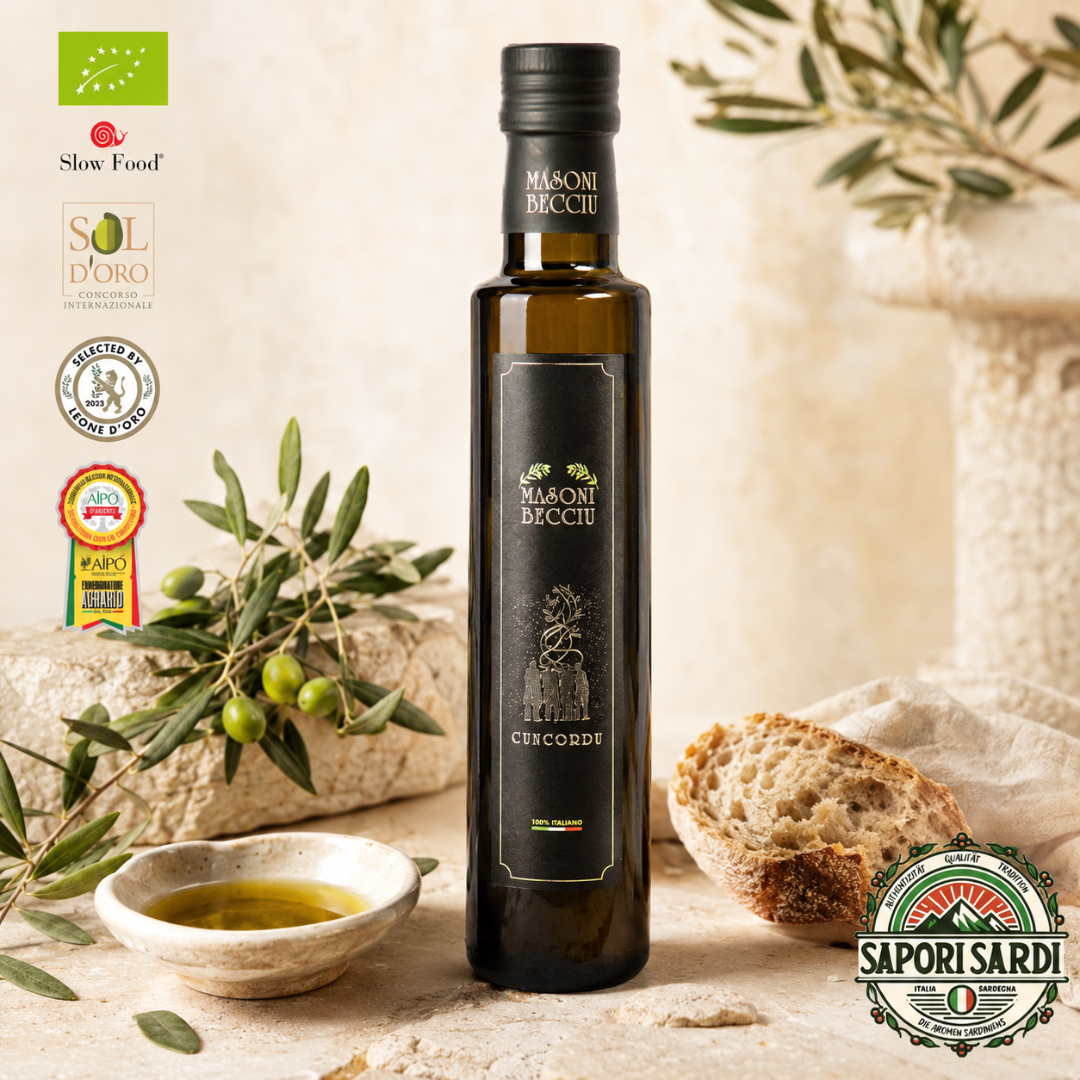 Cuncordu - BIO Premium Olivenöl Extra Vergine aus Sardinien - samtig