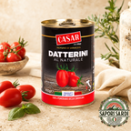 Datterini al naturale - Datteltomaten in eigenem Saft aus Sardinien - Sapori Sardi