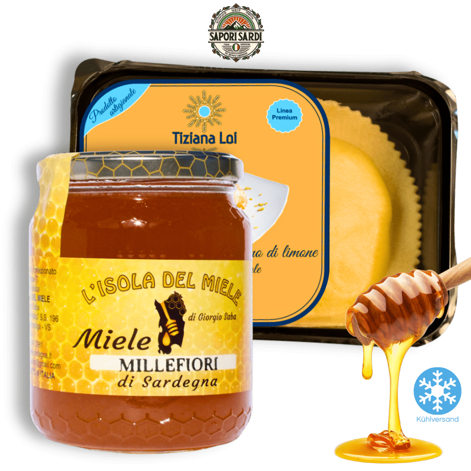 Dolci Sardi Seadas Paket für 2 Port. – Traditionelles sardisches Dessert