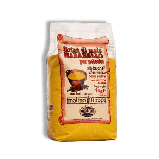 Farina di mais Maranello - Traditionelles Maismehl für Deine Polenta - Sapori Sardi