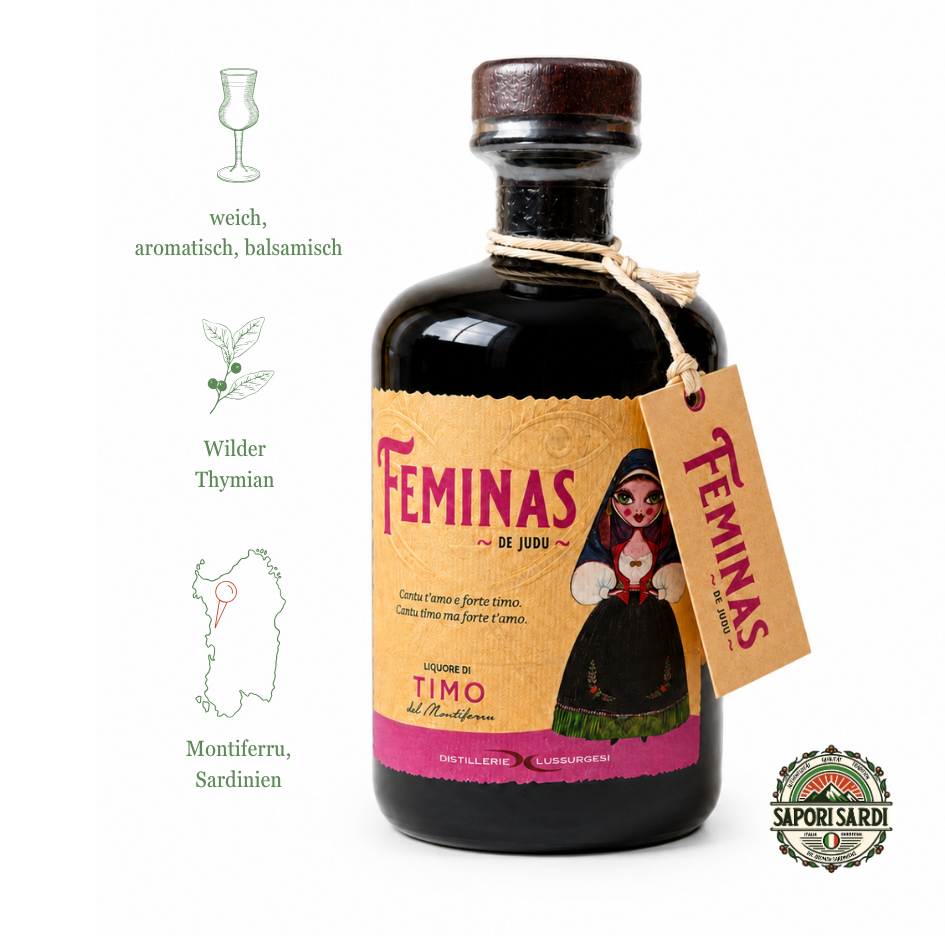 Feminas Thymian Likoer Sardinien