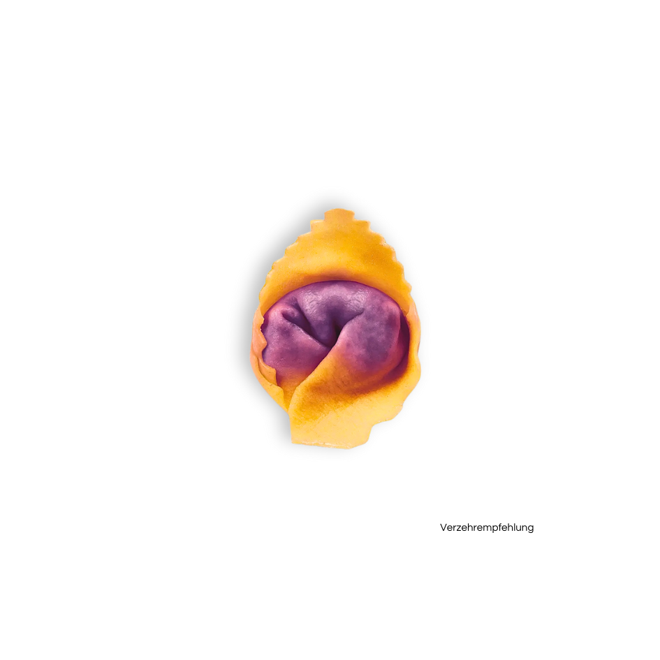 Gigante Rote Beete & Trüffel – Edle handgeformte Ravioli Stück