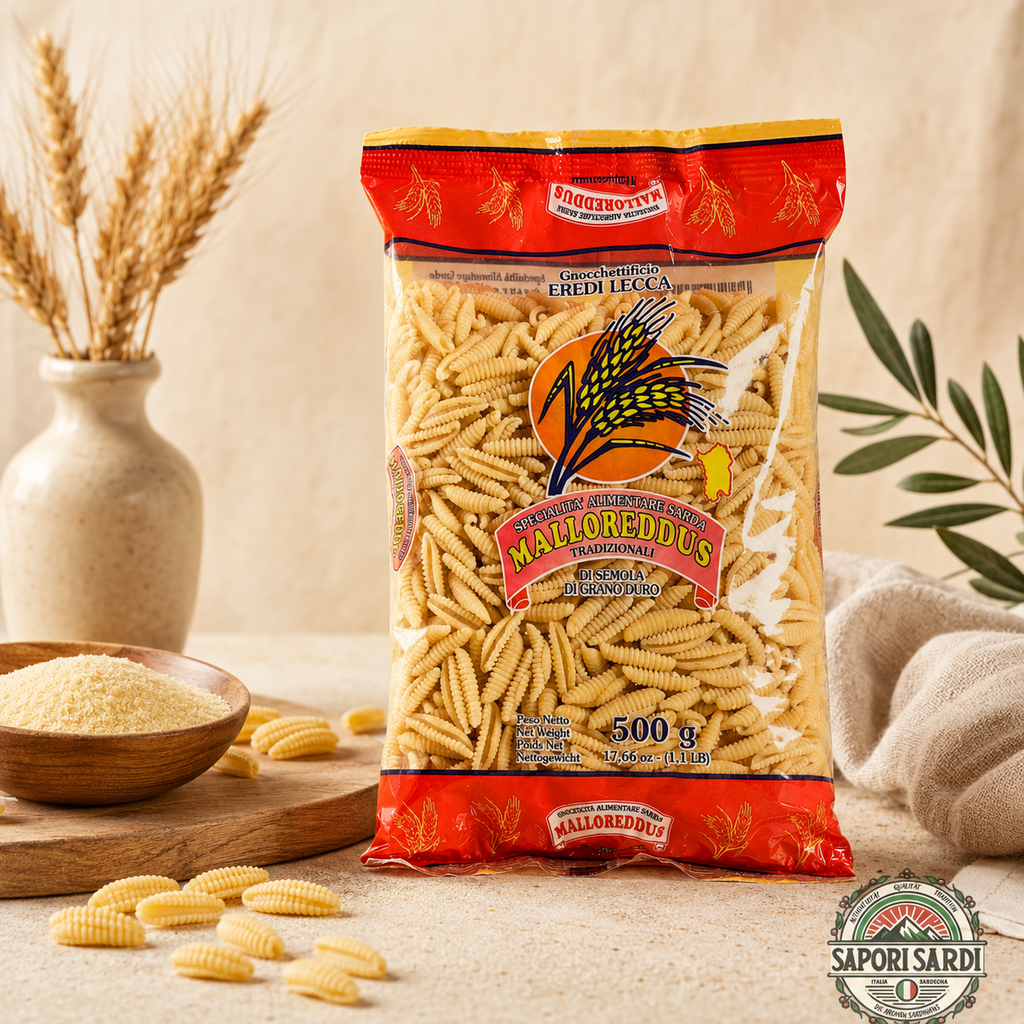 Malloreddus Tradizionali - Gnocchettificio - Traditionelle Nudeln aus Sardinien - Sapori Sardi