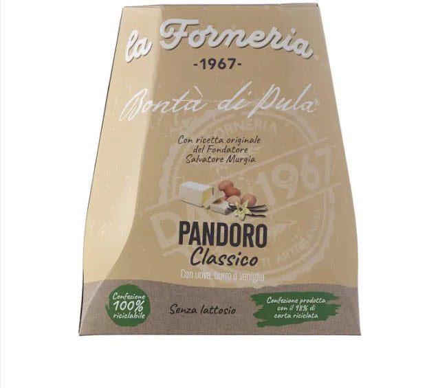 Pandoro Verpackung von la Forneria - Bontà di Pula
