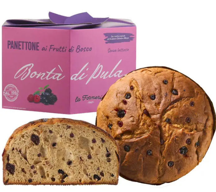 Panettone mit Waldbeeren von la Forneria (Bontà di Pula)