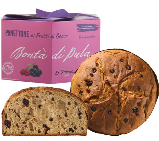 Panettone mit Waldbeeren von la Forneria (Bontà di Pula)