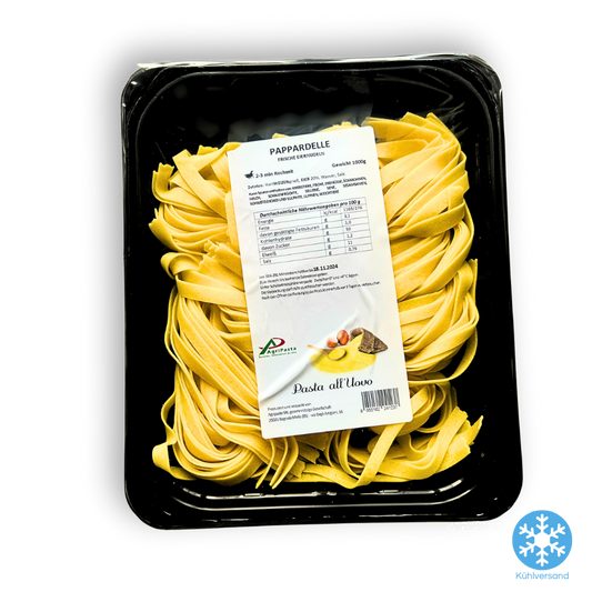 Pappardelle – Frische Breitbandnudeln nach italienischer Tradition
