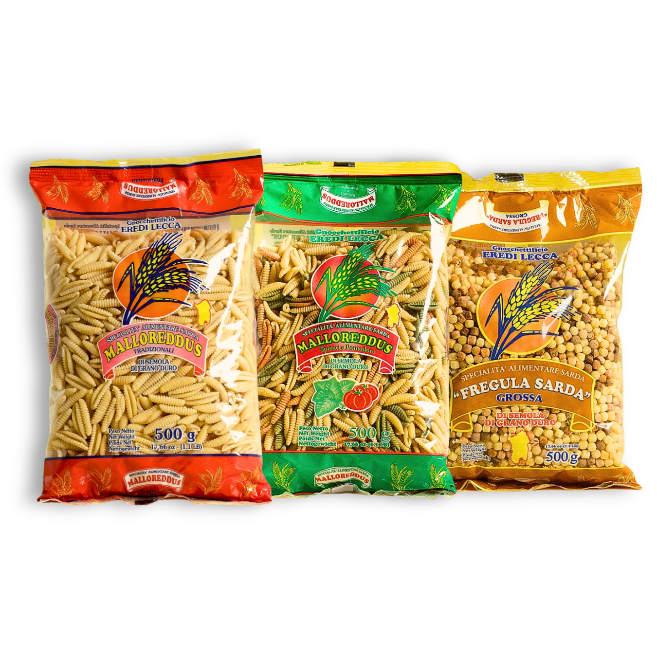 Pasta Sardi Paket - 3x sardische Pasta Tradition in einem Paket - Sapori Sardi