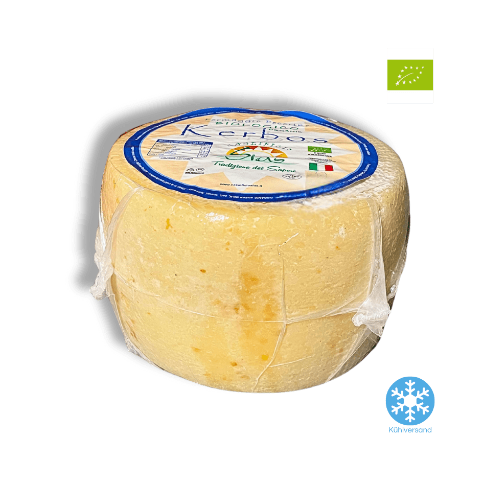 BIO Pecorino "Kerbos" – biologischer Schafskäse - Mild/Süß