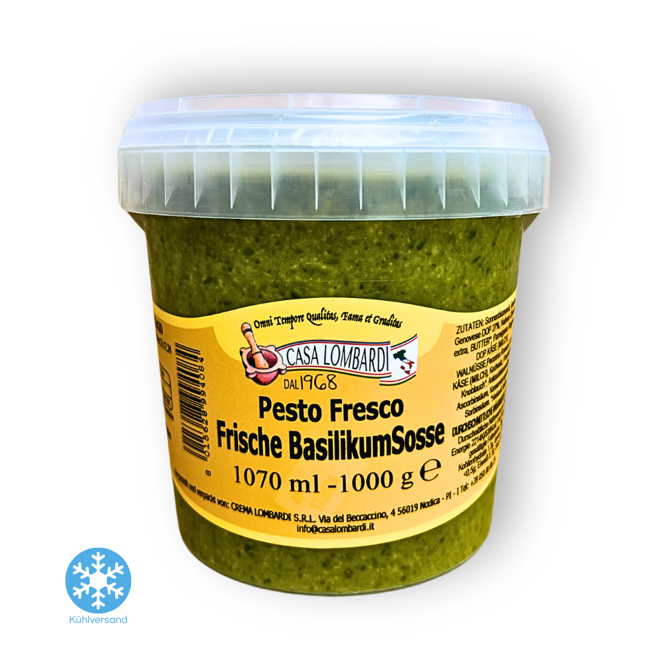 Frisches Pesto Genovese – Traditionelles Basilikum Pesto von Casa Lombardi
