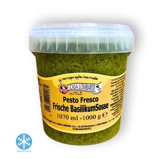 Frisches Pesto Genovese – Traditionelles Basilikum Pesto von Casa Lombardi