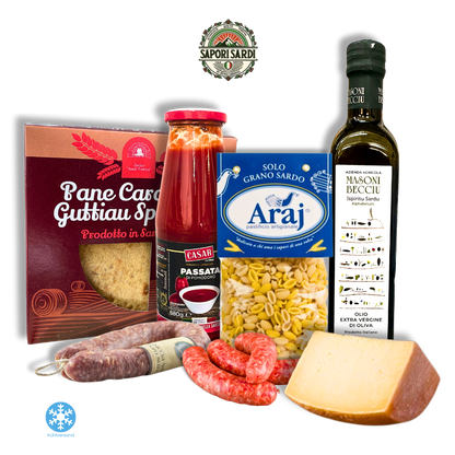 Piccolo Menu Sardo – kleines sardisches Festmahl für 4-5 Pers.
