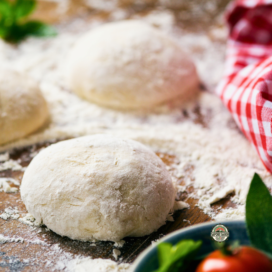 Pizza Teig aus Pizza Mehl aus Italien