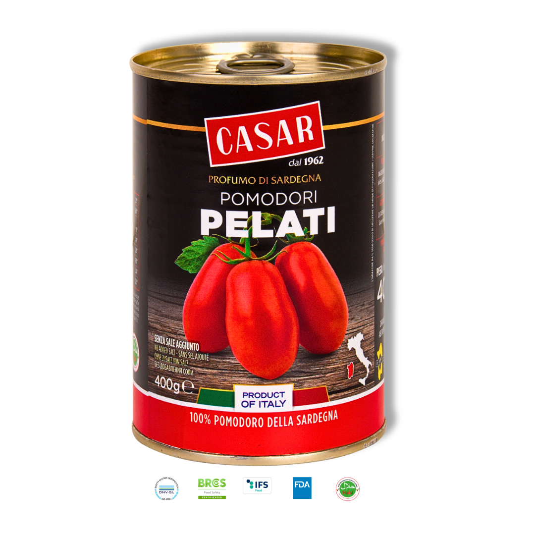 Pomodori Pelati - Sardische geschälte ganze Tomaten - Sapori Sardi