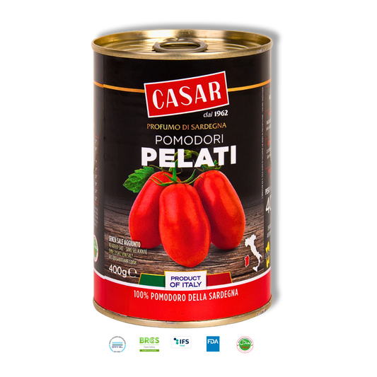 Pomodori Pelati - Sardische geschälte ganze Tomaten - Sapori Sardi