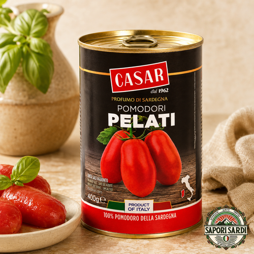 Pomodori Pelati - Sardische geschälte ganze Tomaten - Sapori Sardi