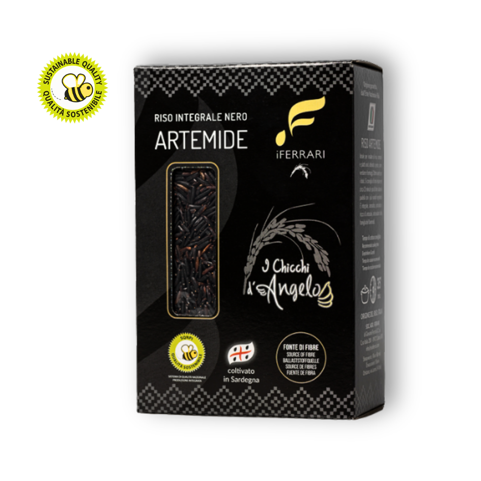 Riso Artemide Integrale – schwarzer Premium Vollkornreis aus Sardinien