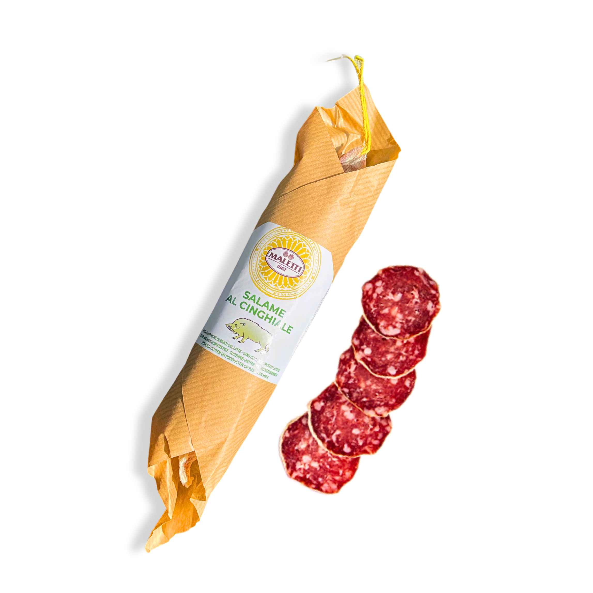 Salame al cinghiale LUX Maletti - Wildschweinsalami - Sapori Sardi