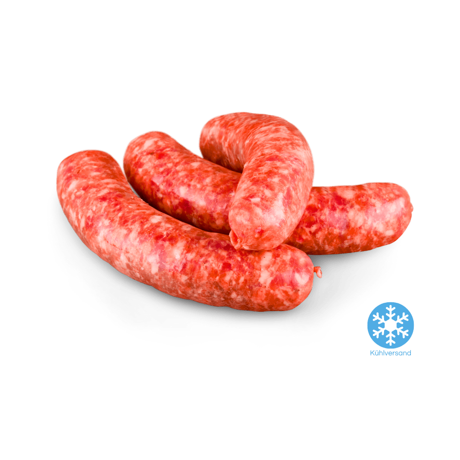 Frische Salsiccia - traditionelle, italienische frische Wurst Sapori Sardi