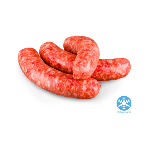 Frische Salsiccia - traditionelle, italienische frische Wurst Sapori Sardi