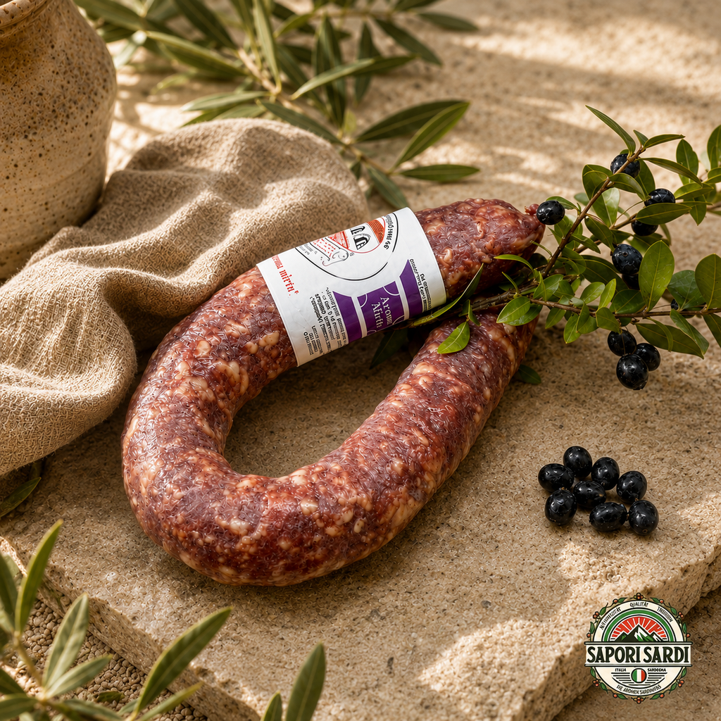 Salsiccia Sarda al Mirto Su Sartizzu – Sardische Wurst mit Myrte