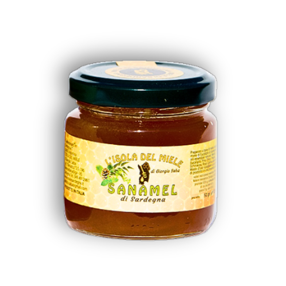 Sanamel – Balsam Eukalyptushonig mit Propolis & Menthol aus Sardinien